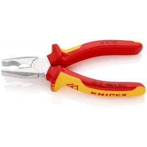 VDE Combination Pliers Insulated 1000V 03 06 160 (L)160mm