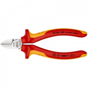 VDE Diagonal Side Cutter Insulated 1000V 70 06 140 (L)140mm