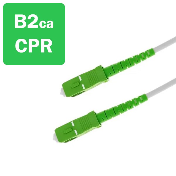 Internal FTTx Simplex Fibre Patch Leads - Singlemode SC/APC