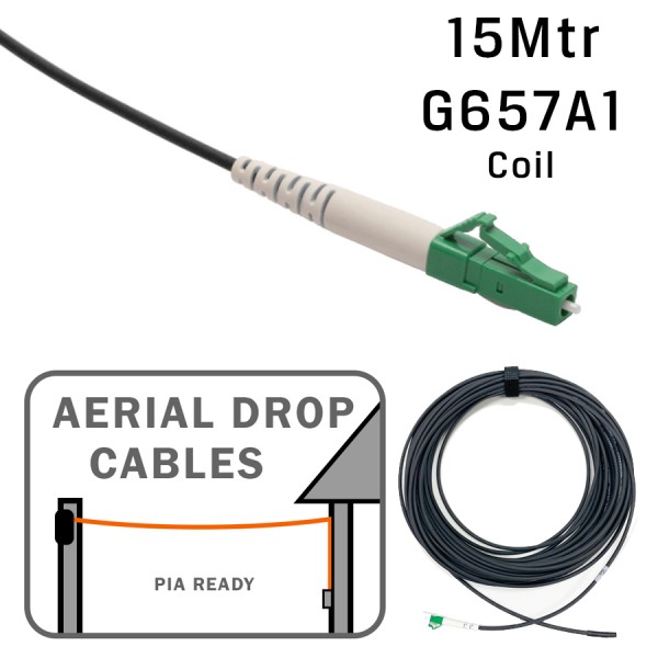 External FTTx PIA Subscriber Drop Cables LC/APC