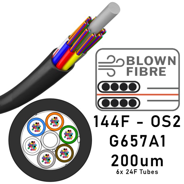 Fibre Cable OS2 - External Blown Fibre