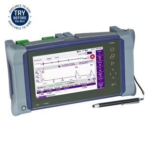 MTS-4000 OTDR FiberComplete Ready SM 1310/1550nm 42/40dB SC/APC WiFi & Bluetooth M4HVT/4126B-FCOMP Two Units Required For FiberComplete Testing