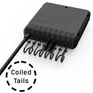 Evolve Pushlok Terminal Pre-Cabled SST 8 Port SC/APC DMA8F1FDD1NC200MGP (L)200Mtr Coil
