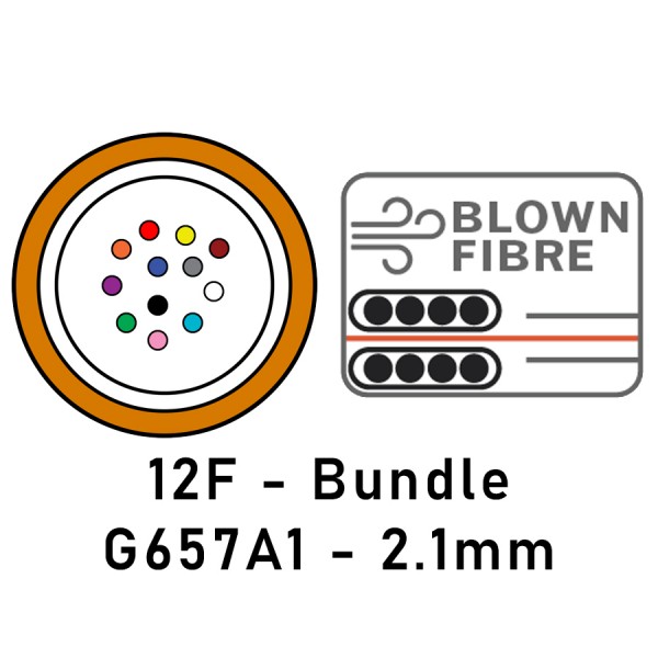 Fibre Cable OS2 - External Blown Fibre
