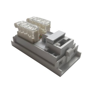 Toolless Module Cat5e Euro Unshielded White (H)50mm x (W)25mm