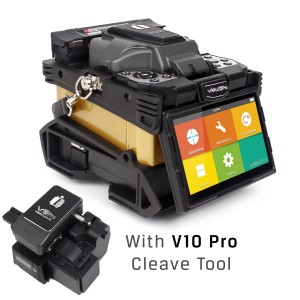 Fusion Splicer View 3 Pro Active V-Groove c/w Inno V10 Pro Cleaver