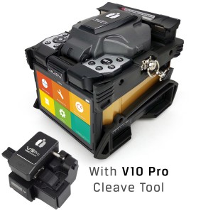 Fusion Splicer View 5 Pro Core Alignment c/w Inno V10 Pro Cleaver