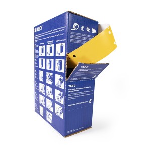 PIANOI Label BM-B7597-35X102-YL-BLNK BMP61, M610 250 Labels/Box Yellow (H)35mm x (W)102mm Material: Polyethylene Use With Ribbon: 834536