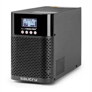 SLC-1000-TWIN PRO2 IEC 1000VA 900W On-Line Double-Conversion Tower  4x C13 12/4 Min 699CA000013 (H)228mm x (W)144mm x (D)356mm Weight 10.2kg