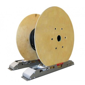Roll Off Rails Cable Drum Rollers 1700Kg Max Weight (800Kg recommended) AS900