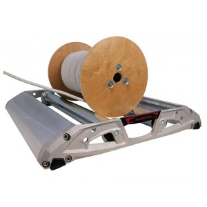 Cable Drum Roller 215kg Capacity Double Ramp 530mm Max Drum Width For up to 1Mtr Dia Drums PRO 530