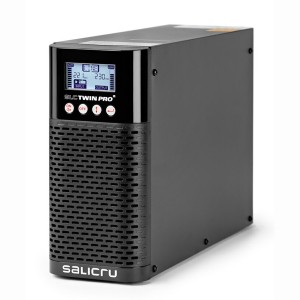 SLC-700-TWIN PRO2 B1 IEC (No Internal Battery) 700VA 630W On-Line Double-Conversion Tower  4x C13 19/9 Min 699CA000012 (H)228mm x (W)102mm x (D)346mm Weight 3.9kg