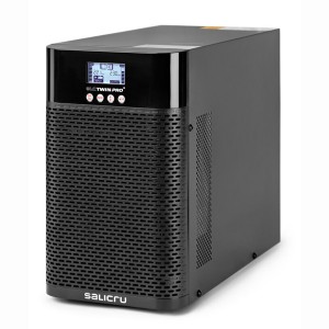 SLC-1500-TWIN PRO2 IEC 1500VA 1350W On-Line Double-Conversion Tower  4x C13 18/7 Min 699CA000015 (H)327mm x (W)190mm x (D)399mm Weight 17.4kg