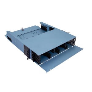 ASCEND Fibre Housing Unloaded (BASE12) 12 Tray Capacity ASCEND-2RU-12-RT (H)2U x (W)19 Inch x (D)500mm