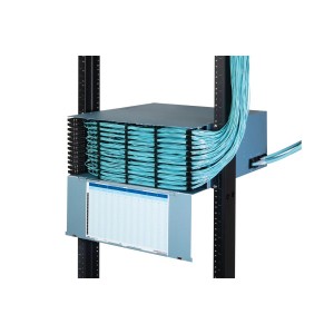 ASCEND Fibre Housing Unloaded (BASE12) 24 Tray Capacity ASCEND-4RU-12-RT (H)4U x (W)19 Inch x (D)500mm