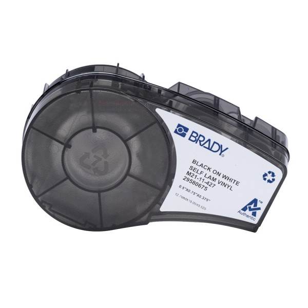 Brady M210/M211 Self-Laminating Cable Wrap Labels