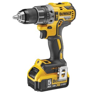 XR Brushless Compact Drill Driver DCD791P2-GB 18V 2 x 5.0Ah