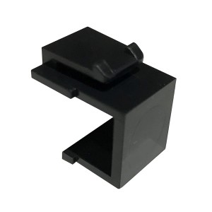 Blanking Plate Keystone (Pack of 20) Black