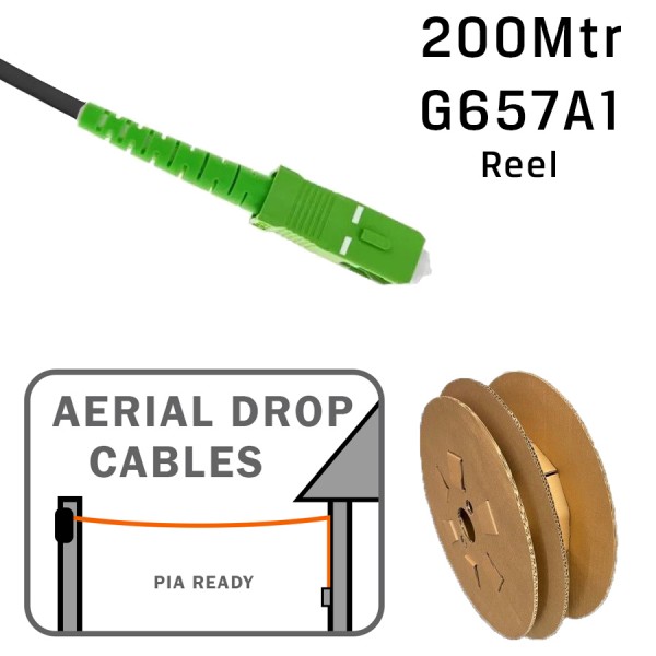 External FTTx PIA Subscriber Drop Cables SC/APC