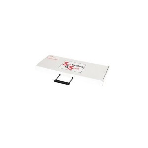 Set & Stack Wall Mounting Bracket LN-SNS-02U5225-BL Black (H)2U x (D)250mm-430mm Weight 2.1Kg