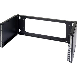 Set & Stack Wall Mounting Bracket LN-SNS-04U5225-BL Black (H)4U x (D)250mm-430mm Weight 3.5Kg
