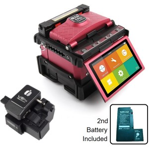 Fusion Splicer Mini M9 Core Alignment c/w Inno V10 Pro Cleaver & Extra Battery