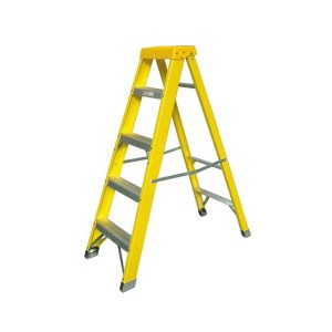 Swingback Stepladder 5 Tread GRP EN131 300515 (H)1.33m