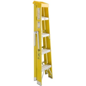 Swingback Stepladder 5 Tread GRP EN131 300515 (H)1.33m