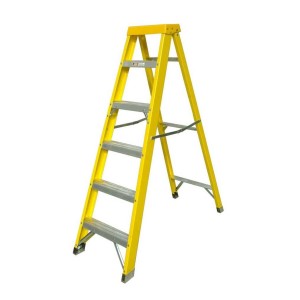 Swingback Stepladder 6 Tread GRP EN131 300516 (H)1.6m