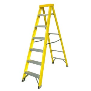 Swingback Stepladder 7 Tread GRP EN131 300517 (H)1.87m