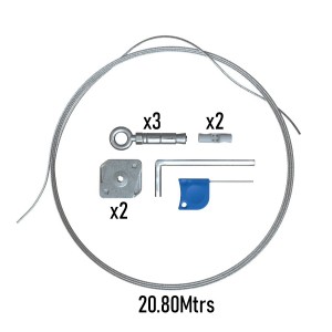 Fibre Cable Support Kit (L)20Mtr (Dia)3mm