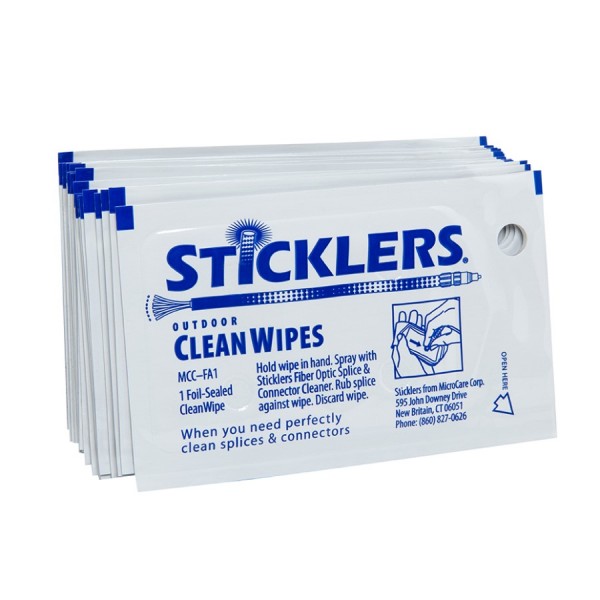Sticklers CleanWipe Optical Grade Wipes