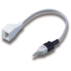 Cordset E 6/10B 631A Jack to 2 Pole Krone Plug   
