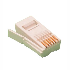 BT Plug 631A 6 Wires Flat Cable R/H Latch White