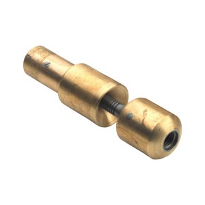 Duct Rod Coupler Lockfast Medium No.2 Brass (Dia)17/8" (48mm)