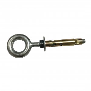 Expanding Eyebolt 1A 94mm M6 Hole Size 8-10mm Ring Dia 15mm (ID) Thread Depth 53mm