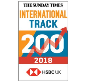 Comtec Ranks 94th in the Sunday Times International Track 200