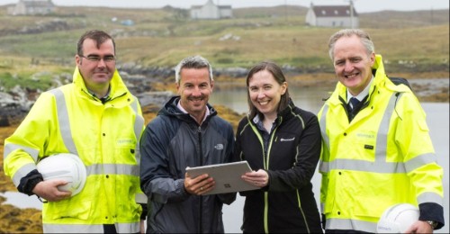 Fibre broadband brought to two of the UK's remotest communities